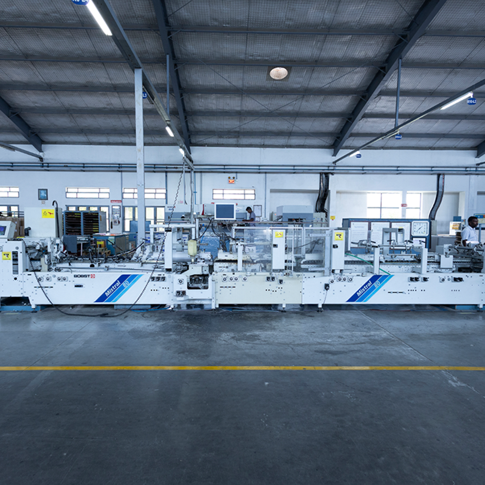 Bobst - Box Pasting