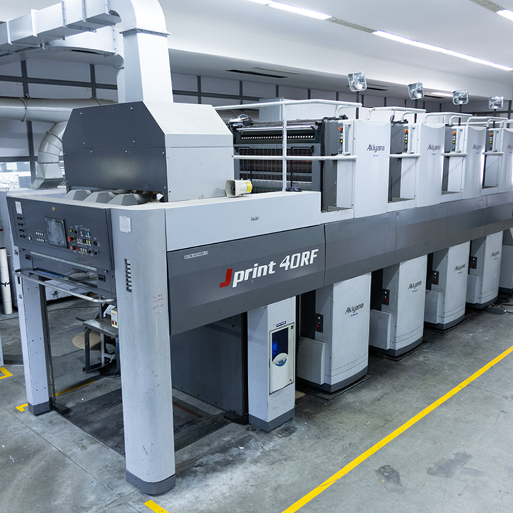 Akiyama 8 colour Press